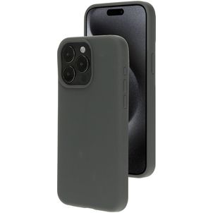 Mobiparts iPhone 15 Pro Max Siliconen Hoesje Backcover - Urban Grey
