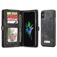 Caseme 008 iPhone X Hoesje Uitneembare 2in1 Bookcase Portemonnee - Zwart