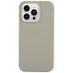 Mobigear Colors iPhone 14 Pro Hoesje Flexibel TPU Backcover - Grijs
