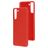 Mobiparts Samsung Galaxy S21 Plus Siliconen Hoesje Backcover - Scarlet Red