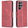 Mobigear Excellent Samsung Galaxy S24 Ultra Hoesje Bookcase Portemonnee - Rood