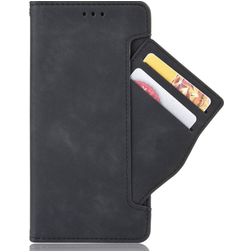 Mobigear Slide Wallet POCO F4 GT Hoesje Bookcase Portemonnee - Zwart