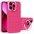Mobigear Cube iPhone 14 Plus Hoesje Hardcase Backcover met Standaard - Magenta