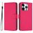Mobigear Urban Wallet iPhone 16 Pro Hoesje Bookcase Portemonnee - Magenta