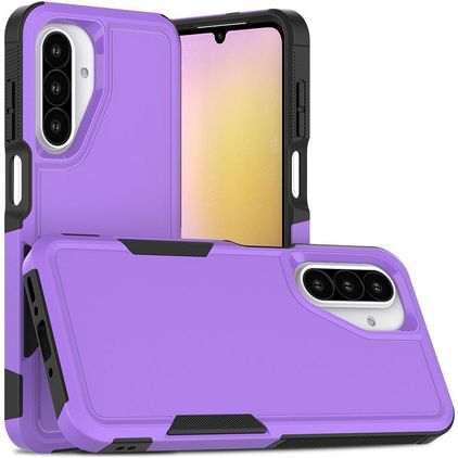 Mobigear Heavy Armor Samsung Galaxy A26 Hoesje Hardcase Backcover Shockproof - Paars