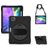 Mobigear SureGrip XGuard iPad Pro 12.9 Inch (2018) Hoes Hard Kunststof,Siliconen Backcover + Stylus Houder + Schouderband + Standaard - Zwart