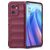 Mobigear Bumpy OPPO Find X5 Lite Hoesje Flexibel TPU Backcover - Bordeaux Rood
