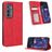 Mobigear Sensation Motorola Edge (2022) Hoesje Bookcase Portemonnee - Rood