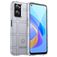 Mobigear Rugged Shield OPPO A76 Hoesje Flexibel TPU Backcover Shockproof - Grijs
