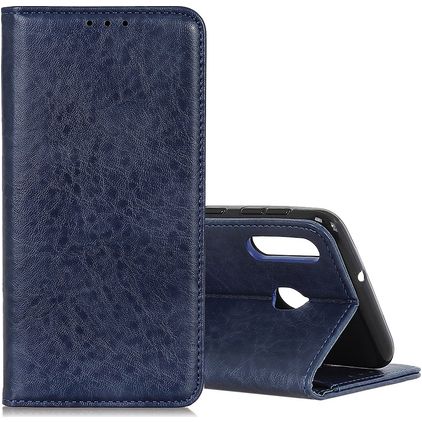 Mobigear Classic Elegance Samsung Galaxy A40 Hoesje Bookcase Portemonnee - Blauw
