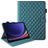 Mobigear Diamond Samsung Galaxy Tab S10 FE Plus Hoes Bookcase - Groen