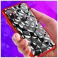 Mobigear Diamond iPhone XS Max Hoesje Flexibel TPU Backcover - Goud