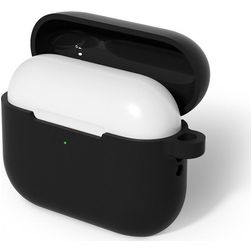 Mobigear Colors Apple AirPods Pro 3 Hoesje Flexibel Siliconen - Zwart