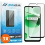 Mobigear Premium Realme C35 Glazen Screenprotector - Case Friendly - Zwart (3-Pack)