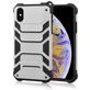 Mobigear Armor iPhone XS Max Hoesje Hardcase Backcover Shockproof - Zilver