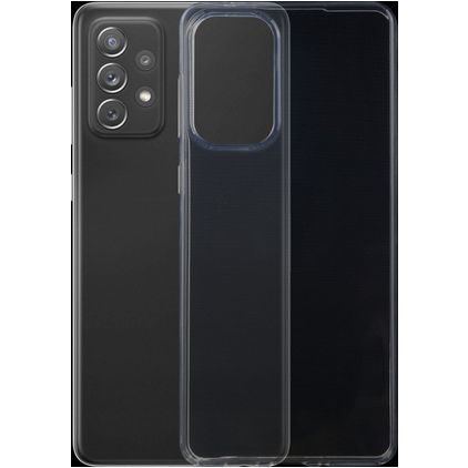 Mobigear Ultra Thin Doorzichtig Samsung Galaxy A73 Hoesje Flexibel TPU Extra Dun Backcover - Transparant