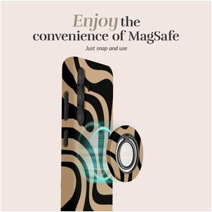 MIO Holder MagSafe Telefoon Ring - Swirl Universeel