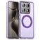 Mobigear Shockproof Xiaomi 14T MagSafe Hoesje Hardcase Backcover - Paars