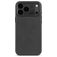 Decoded iPhone 17 Pro Hoesje Echt Leer Backcover Shockproof - Zwart
