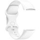 Mobigear Sport Dual Siliconen Fitbit Charge 5 Bandje Druksluiting - Wit