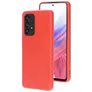 Mobiparts Samsung Galaxy A53 Siliconen Hoesje Backcover - Scarlet Red
