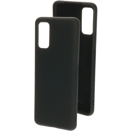Mobiparts Samsung Galaxy S20 Siliconen Hoesje Backcover - Zwart