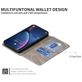 Mobigear Rhombus Slim iPhone 17 Pro Max Hoesje Bookcase - Grijs
