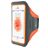 Mobiparts Comfort Fit Telefoonhouder Hardlopen iPhone SE (2016) Sport Hoesje Neopreen Sportarmband - Neon Orange