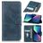 Mobigear Classy iPhone 14 Hoesje Bookcase Portemonnee - Blauw