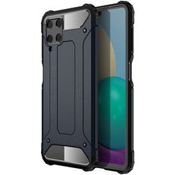 Mobigear Outdoor Samsung Galaxy A22 4G Hoesje Hardcase Backcover Shockproof - Marineblauw