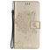 Mobigear Tree Samsung Galaxy S21 Ultra Hoesje Bookcase Portemonnee - Goud