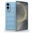 Mobigear Bumpy Samsung Galaxy S25 Edge Hoesje Flexibel TPU Backcover - Blauw