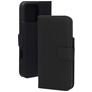 Mobiparts Wallet iPhone 16 Pro Max MagSafe Hoesje Echt Leer Bookcase Portemonnee - Zwart