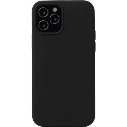 Mobigear Rubber Touch iPhone 13 Mini Siliconen Hoesje Backcover - Zwart