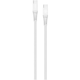Mobilize Strong Nylon USB-C naar USB-C Kabel 1 Meter - Wit