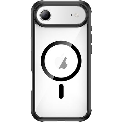 Valenta Full Cover Doorzichtig iPhone Air MagSafe Hoesje Gehard glas Backcover Shockproof - Transparant