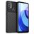 Mobigear Groove Motorola Moto E40 Hoesje Flexibel TPU Backcover - Zwart