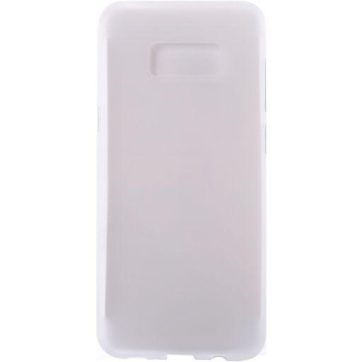 Mobigear Colors Samsung Galaxy S8 Hoesje Flexibel TPU Backcover - Wit