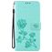 Mobigear Roses HONOR 50 Lite Hoesje Bookcase Portemonnee - Groen
