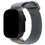 Mobilize Elastic Nylon Apple Watch Bandje Elastische band - 42/41/40/38 mm - Grijs