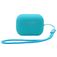 Mobigear Lanyard Apple AirPods Pro 2 Hoesje Flexibel Siliconen - Turquoise