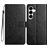 Mobigear Mandala Samsung Galaxy A17 Hoesje Bookcase Portemonnee - Zwart