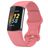 Mobigear Sport Dual Siliconen Fitbit Charge 5 Bandje Druksluiting - Magenta