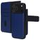 Mobiparts iPhone 17 Pro Max Hoesje Echt Leer Uitneembare 2in1 Bookcase Portemonnee - Blauw