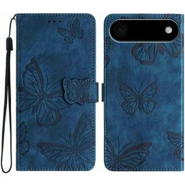 Mobigear Butterfly iPhone Air Hoesje Bookcase Portemonnee - Blauw