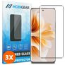 Mobigear Premium OPPO Reno 12 Glazen Screenprotector - Case Friendly (3-Pack)