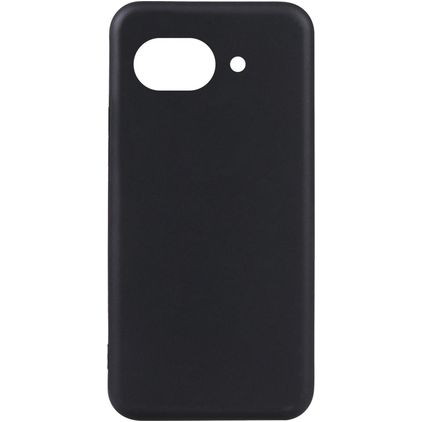 Mobigear basics Google Pixel 10a Hoesje Flexibel TPU Backcover - Zwart