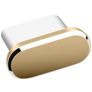 Mobigear Essentials Aluminium Anti-stofplug - USB-C - Goud (2-Pack)