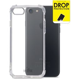 My Style Protective Flex Doorzichtig iPhone 8 Hoesje Flexibel TPU Backcover Shockproof - Transparant