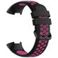 Mobigear Sport Plus Buckle Siliconen Fitbit Charge 4 Bandje Gespsluiting - Zwart / Rood
